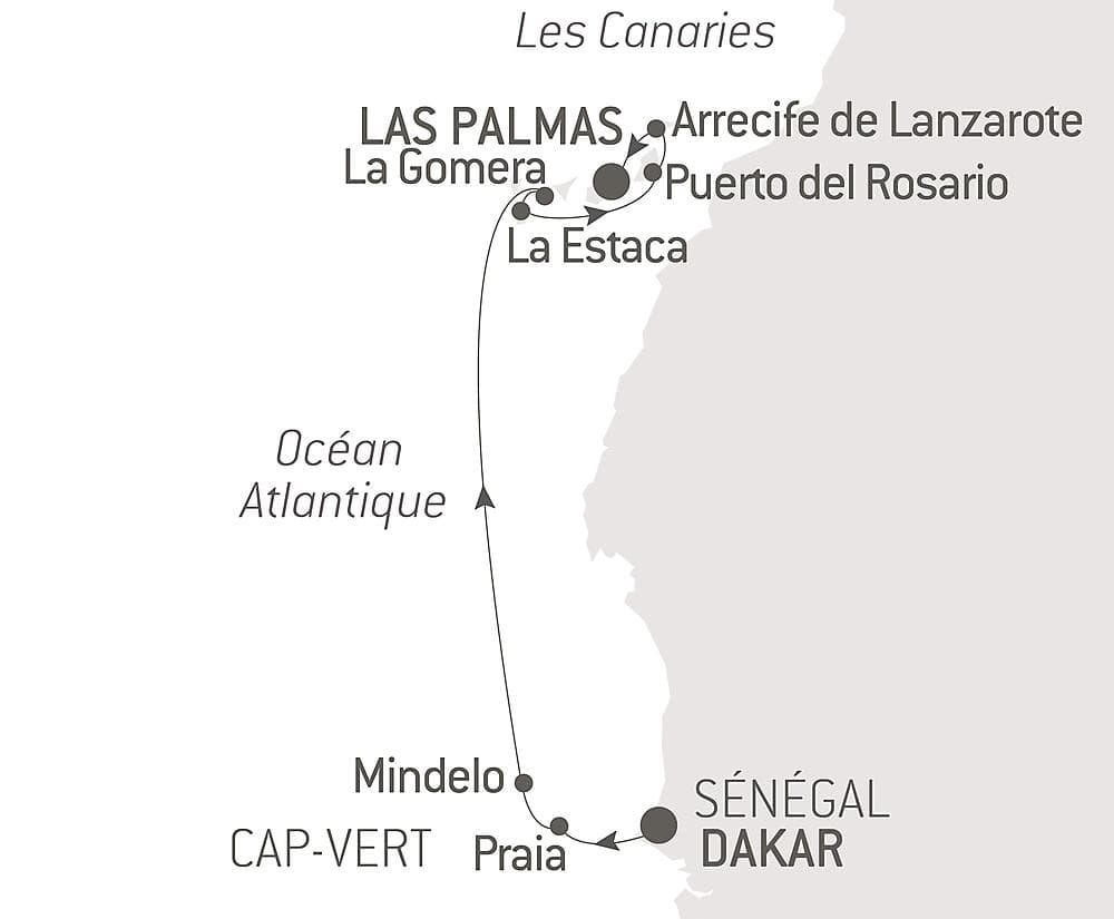 Entre volcans et océan, du Cap-Vert aux Canaries null