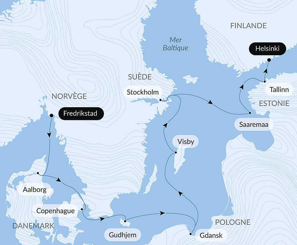 Îles et cités, de la mer du Nord à la Baltique null