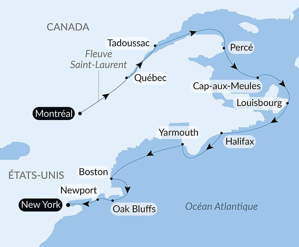 De la Belle Province à Big Apple : nature et cités remarquables null