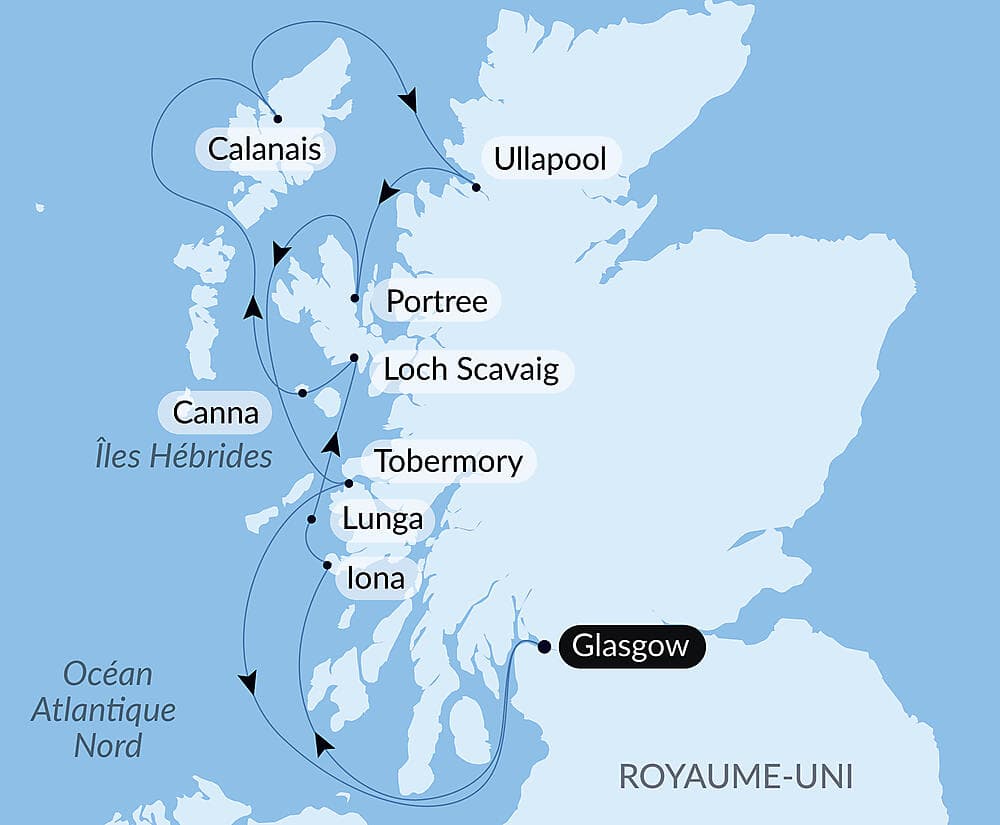 Îles mythiques et paysages sauvages des Hébrides