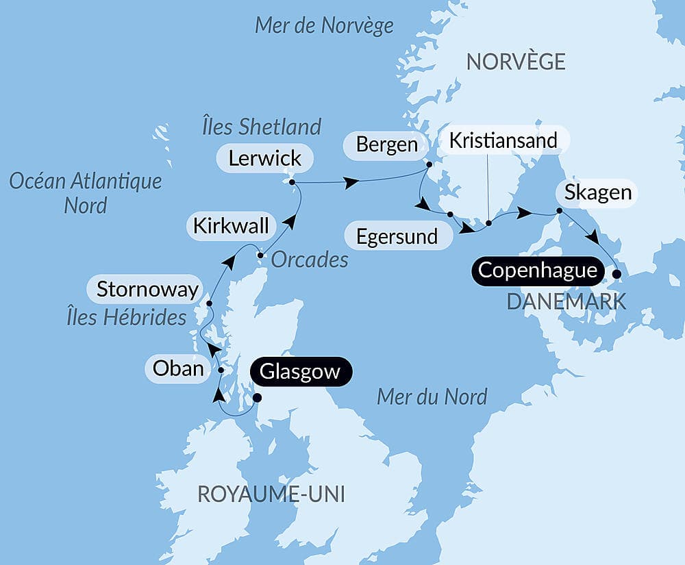 Terres légendaires et cités du Nord null