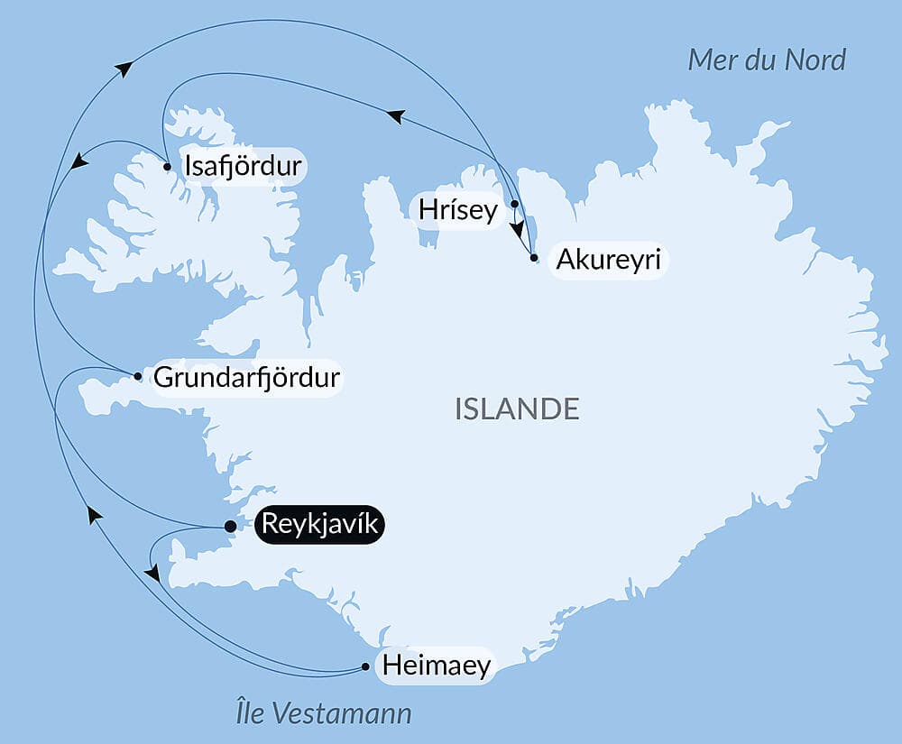 Mosaïque islandaise null