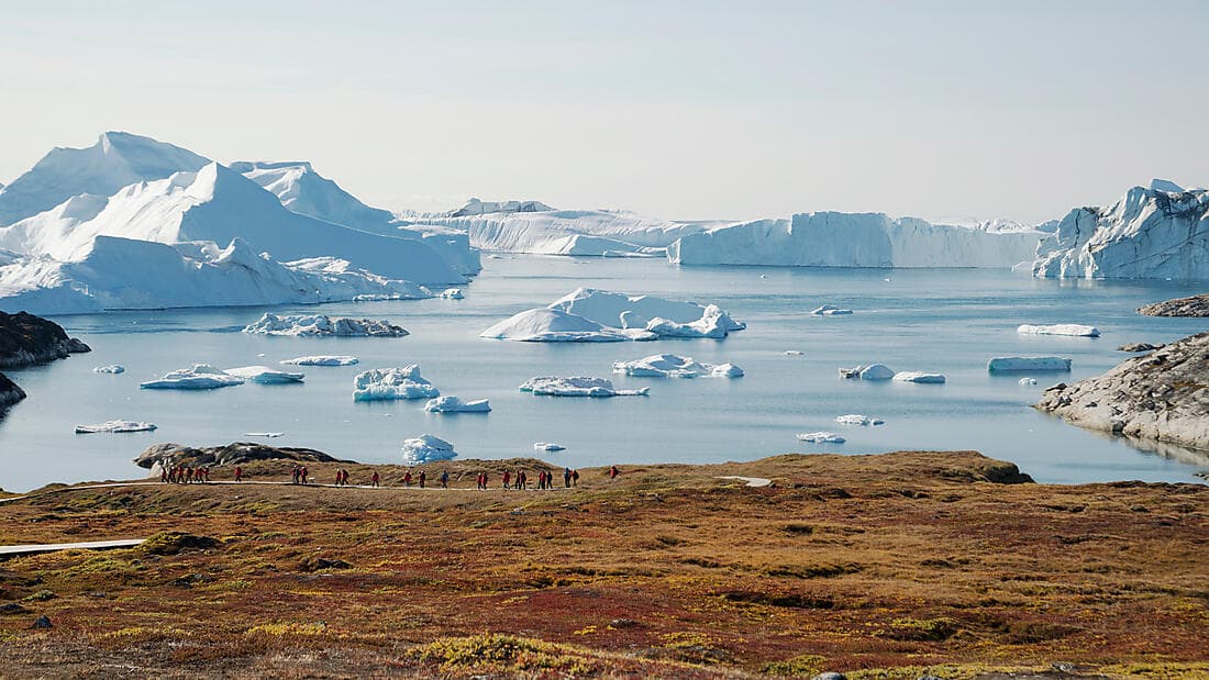 Baie de Disko et villages inuits