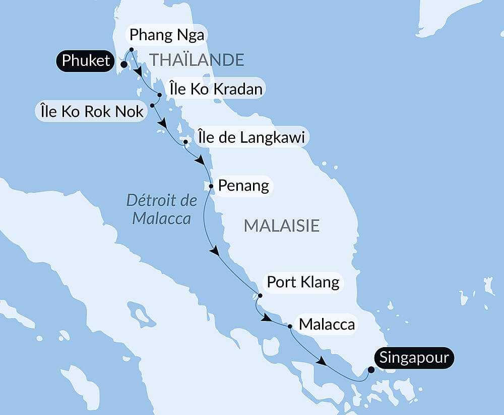 Héritage multiculturel et îles de rêve entre Malaisie et Thaïlande null