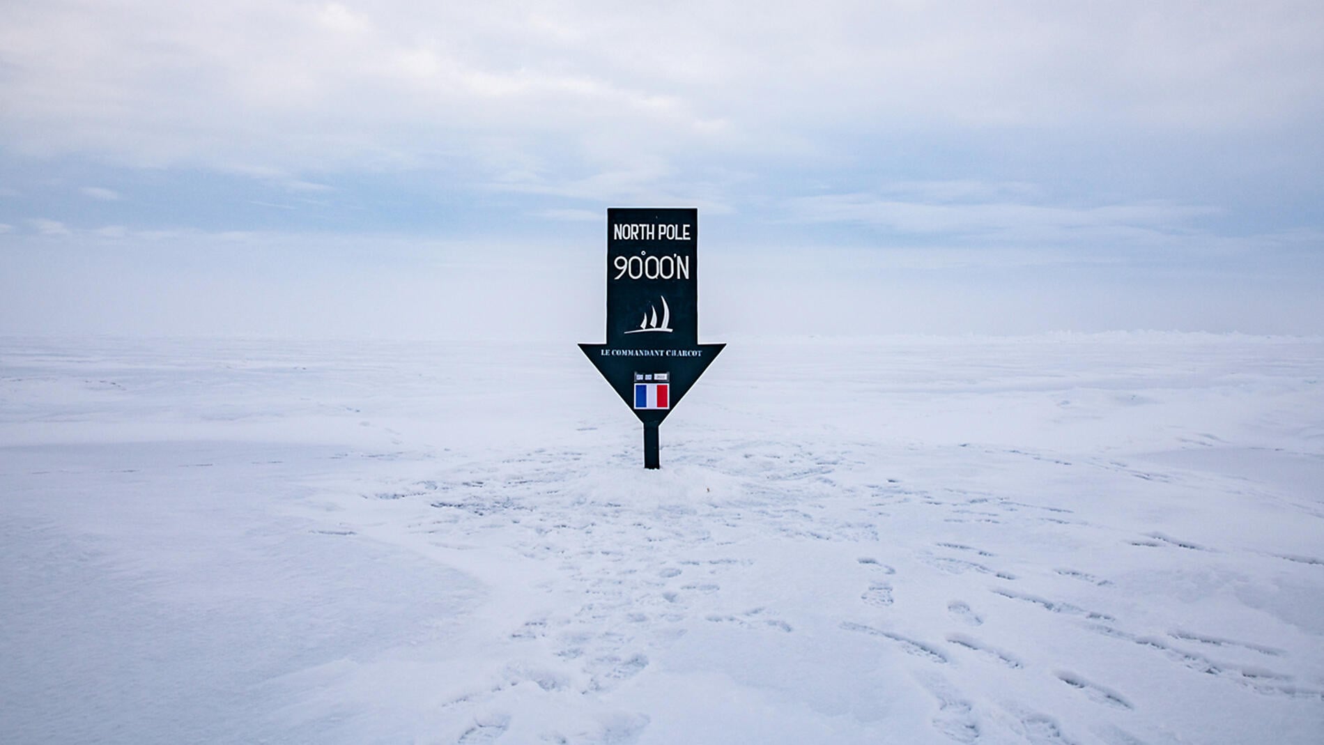 Le pôle Nord géographique et exploration du Groenland septentrional